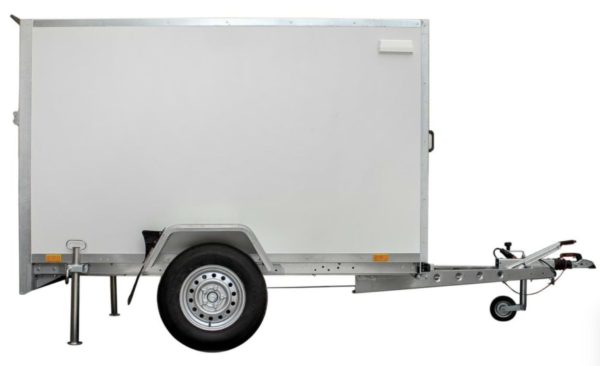 Skříňový přívěs Temared BOX 2512C - 250 x 125 x 150 1500 kg - Image 3