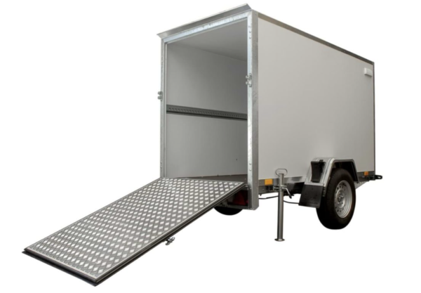 Skříňový přívěs Temared BOX 2512C - 250 x 125 x 150 1500 kg - Image 4