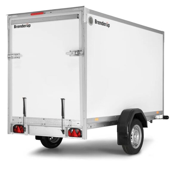 Skříňový přívěs Brenderup CD260UBR750 rampa 260x130x150