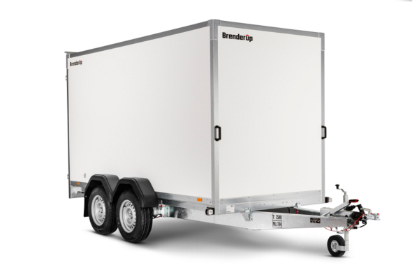 Skříňový přívěs Brenderup 7350TBR 350x155x185 cm 2500 kg RAMPA - Image 2