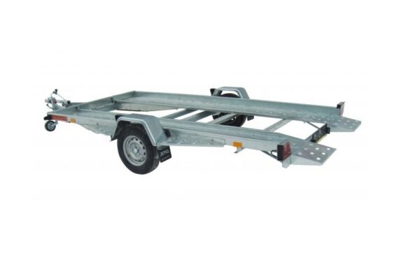 Přepravník MINI WENUS SMART - 265+40x165 cm, brzděný 1300 kg - Image 4